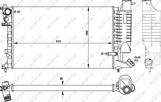 Wilmink Group WG1721284 - Radiator, mühərrikin soyudulması furqanavto.az