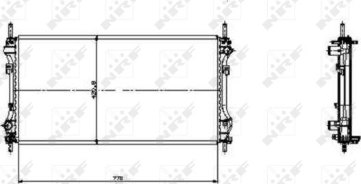 Wilmink Group WG1721739 - Radiator, mühərrikin soyudulması furqanavto.az