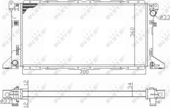 Wilmink Group WG1723598 - Radiator, mühərrikin soyudulması furqanavto.az