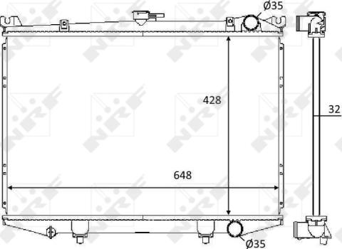 Wilmink Group WG1723641 - Radiator, mühərrikin soyudulması furqanavto.az