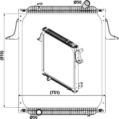 Wilmink Group WG1723093 - Radiator, mühərrikin soyudulması furqanavto.az