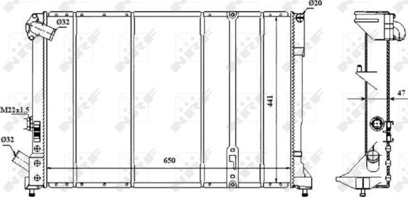 Wilmink Group WG1723116 - Radiator, mühərrikin soyudulması furqanavto.az