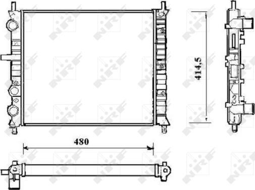 Wilmink Group WG1723187 - Radiator, mühərrikin soyudulması furqanavto.az