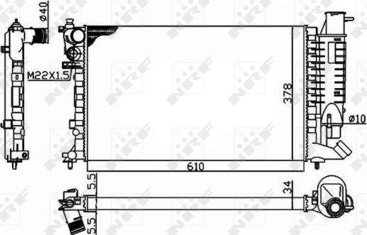 Wilmink Group WG1723129 - Radiator, mühərrikin soyudulması furqanavto.az