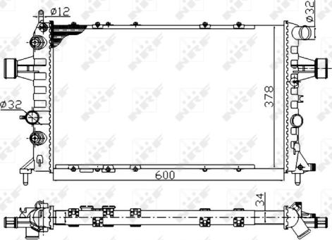 Wilmink Group WG1723176 - Radiator, mühərrikin soyudulması furqanavto.az