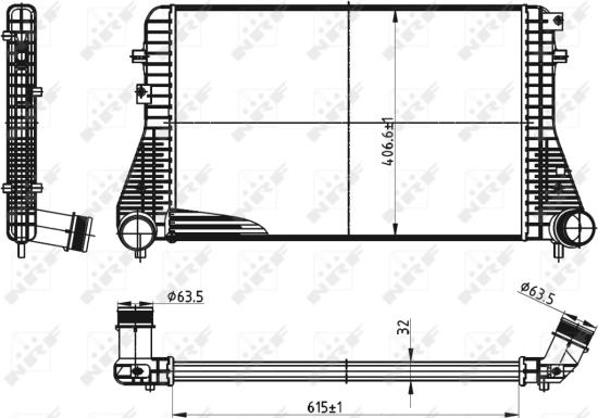 Wilmink Group WG1723871 - Intercooler, şarj cihazı furqanavto.az