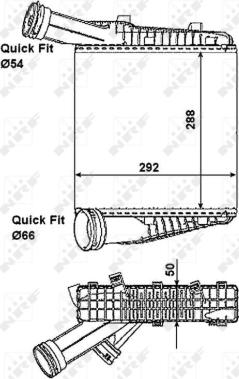 Wilmink Group WG1723775 - Intercooler, şarj cihazı furqanavto.az