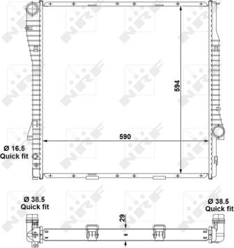 Wilmink Group WG1722928 - Radiator, mühərrikin soyudulması furqanavto.az