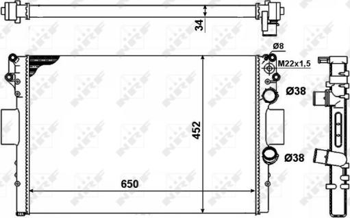 Wilmink Group WG1722462 - Radiator, mühərrikin soyudulması furqanavto.az