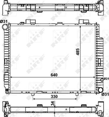 Wilmink Group WG1722599 - Radiator, mühərrikin soyudulması furqanavto.az