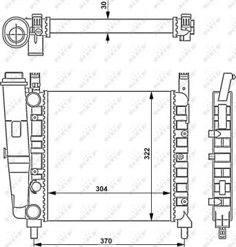 Wilmink Group WG1722871 - Radiator, mühərrikin soyudulması furqanavto.az