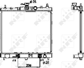 Wilmink Group WG1722356 - Radiator, mühərrikin soyudulması furqanavto.az