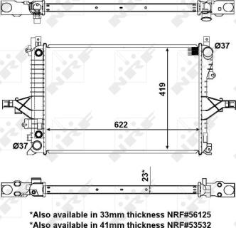 Wilmink Group WG1722743 - Radiator, mühərrikin soyudulması furqanavto.az