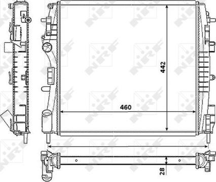 Wilmink Group WG1722736 - Radiator, mühərrikin soyudulması furqanavto.az