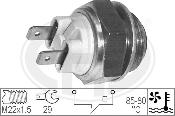 Wilmink Group WG1777015 - Temperatur açarı, radiator/kondisioner ventilyatoru furqanavto.az