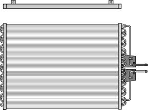 Wilmink Group WG2041573 - Kondenser, kondisioner furqanavto.az