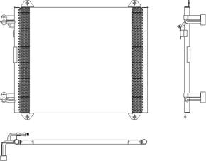 Wilmink Group WG2041646 - Kondenser, kondisioner furqanavto.az