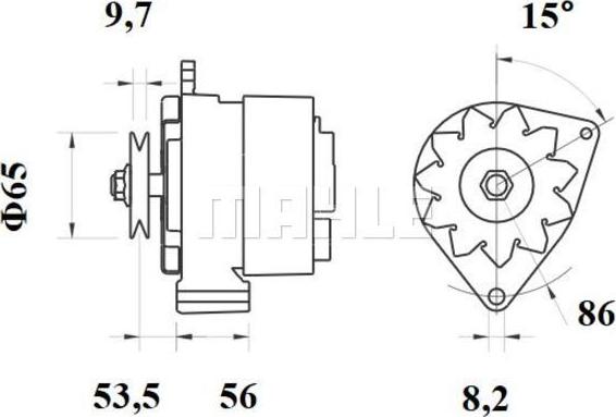 Wilmink Group WG2043655 - Alternator furqanavto.az