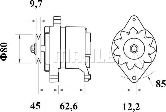 Wilmink Group WG2043681 - Alternator furqanavto.az