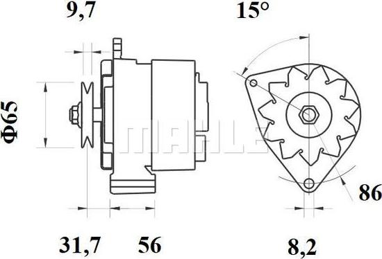 Wilmink Group WG2043628 - Alternator furqanavto.az