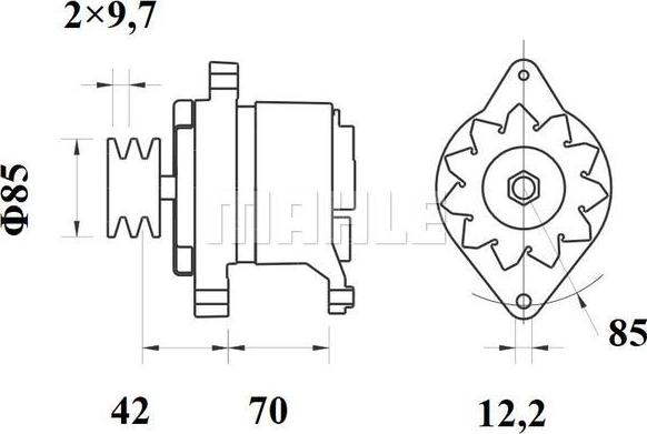 Wilmink Group WG2043819 - Alternator furqanavto.az