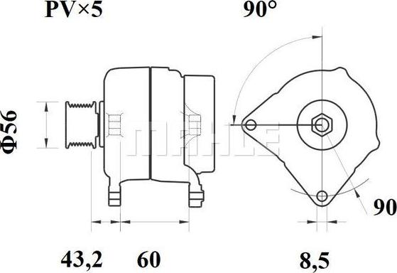 Wilmink Group WG2043376 - Alternator furqanavto.az