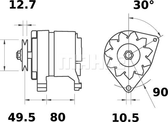 Wilmink Group WG2043787 - Alternator furqanavto.az