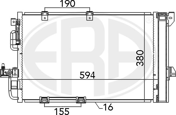 Wilmink Group WG2016692 - Kondenser, kondisioner furqanavto.az