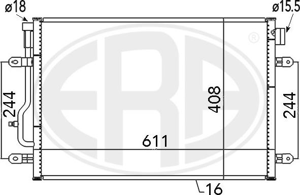 Wilmink Group WG2016670 - Kondenser, kondisioner furqanavto.az