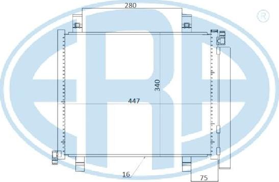 Wilmink Group WG2016862 - Kondenser, kondisioner furqanavto.az