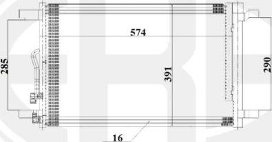 Wilmink Group WG2016804 - Kondenser, kondisioner furqanavto.az