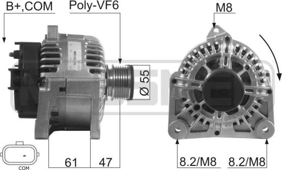 Wilmink Group WG2011949 - Alternator furqanavto.az