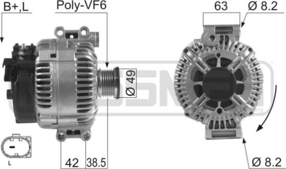 Wilmink Group WG2011948 - Alternator furqanavto.az