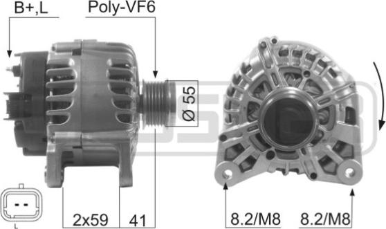 Wilmink Group WG2011934 - Alternator furqanavto.az