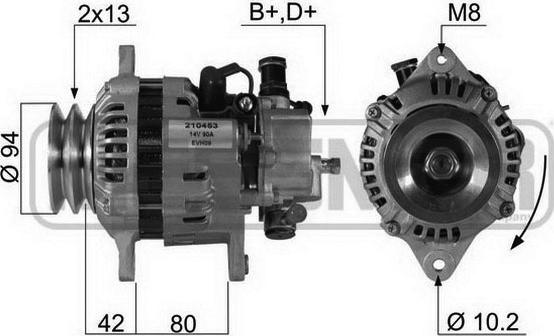 Wilmink Group WG2011921 - Alternator furqanavto.az