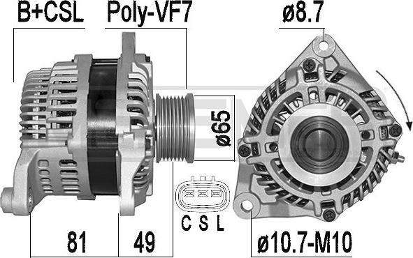 Wilmink Group WG2011444 - Alternator furqanavto.az