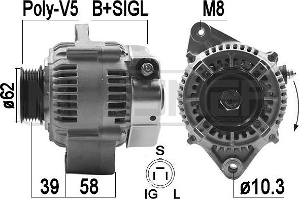 Wilmink Group WG2011415 - Alternator furqanavto.az