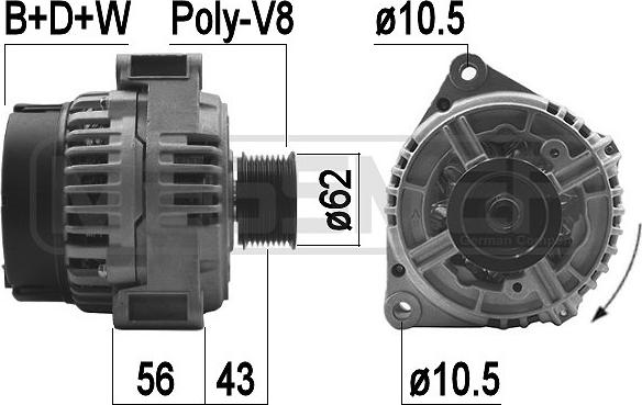 Wilmink Group WG2011410 - Alternator furqanavto.az