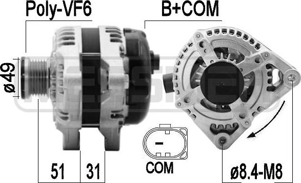 Wilmink Group WG2011508 - Alternator furqanavto.az