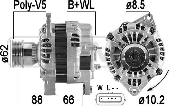 Wilmink Group WG2011503 - Alternator furqanavto.az