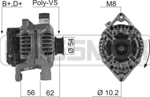 Wilmink Group WG2011689 - Alternator furqanavto.az