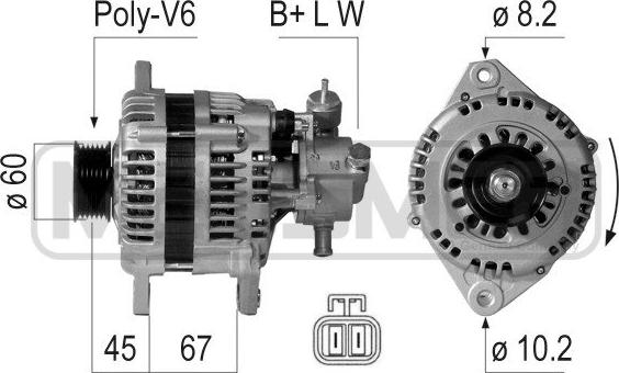 Wilmink Group WG2011627 - Alternator furqanavto.az