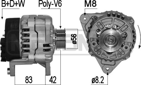 Wilmink Group WG2011056 - Alternator furqanavto.az