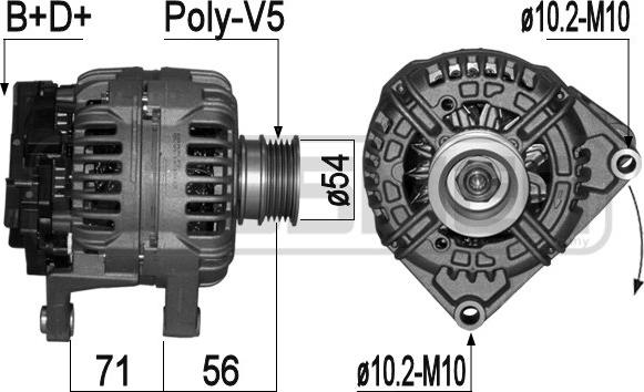 Wilmink Group WG2011050 - Alternator furqanavto.az