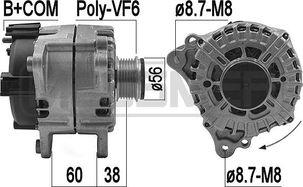 Wilmink Group WG2011162 - Alternator furqanavto.az