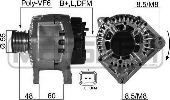 Wilmink Group WG2011858 - Alternator furqanavto.az