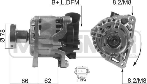 Wilmink Group WG2011877 - Alternator furqanavto.az