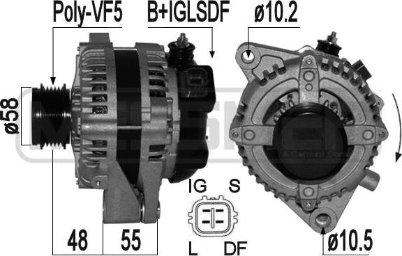 Wilmink Group WG2011293 - Alternator furqanavto.az