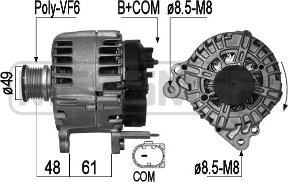 Wilmink Group WG2011243 - Alternator furqanavto.az