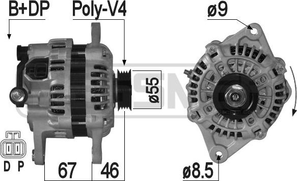 Wilmink Group WG2011263 - Alternator furqanavto.az